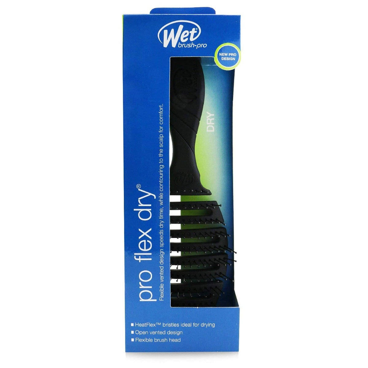 Perie de par Wet Brush Flex Dry Negru