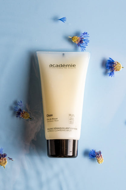 Balsam demachiant Academie Clean Eau de Bleuet, pentru toate tipurile de ten, 40ml