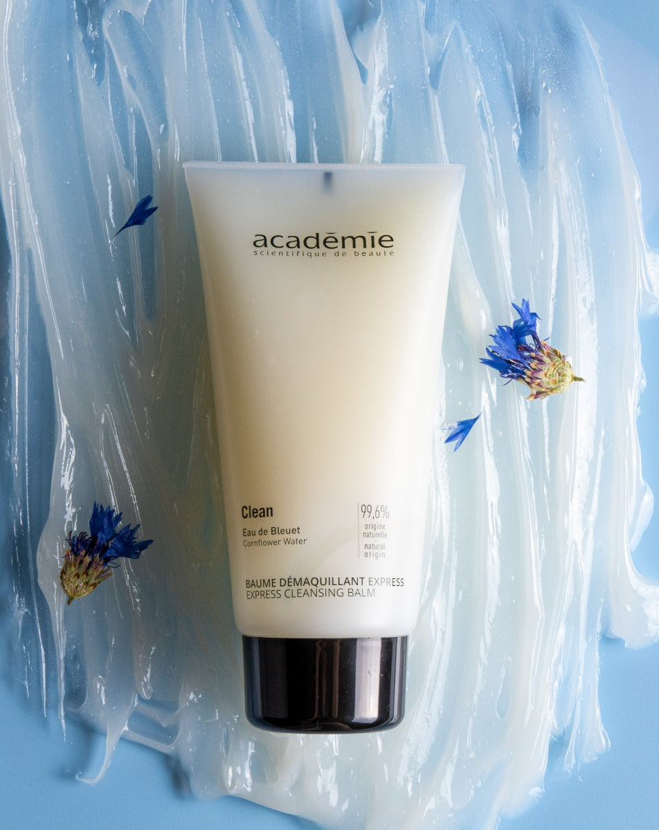 Balsam demachiant Academie Clean Eau de Bleuet, pentru toate tipurile de ten, 40ml