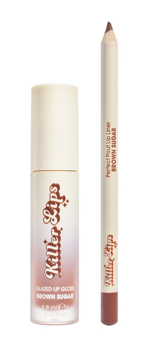 Set pentru machiajul buzelor Killer Lips Pucker Up Brown Sugar