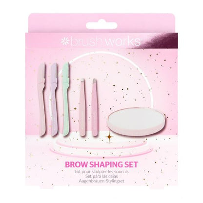 Set Brushworks pentru stilizarea sprancenelor