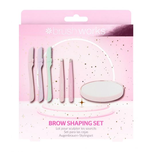 Set Brushworks pentru stilizarea sprancenelor