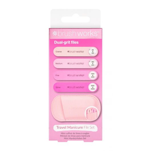Set pile pentru manichiura Brushwroks, pentru calatorii