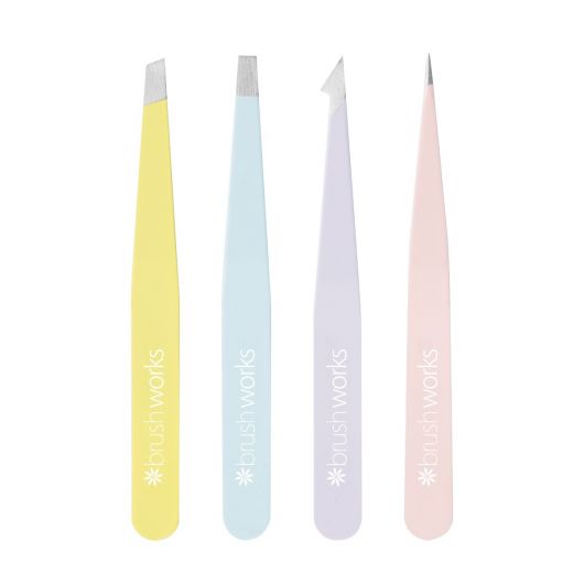 Set Brushworks 4 tipuri de pensete Mix