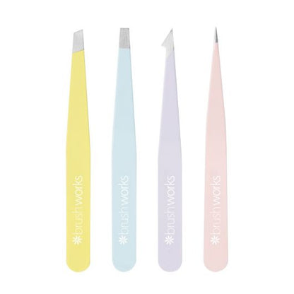 Set Brushworks 4 tipuri de pensete Mix