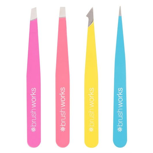 Set Brushworks 4 tipuri de pensete Neon