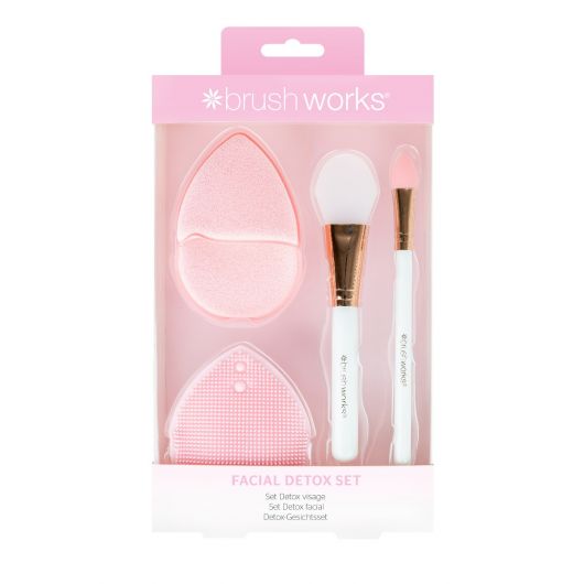 Set Brushworks pentru detox facial