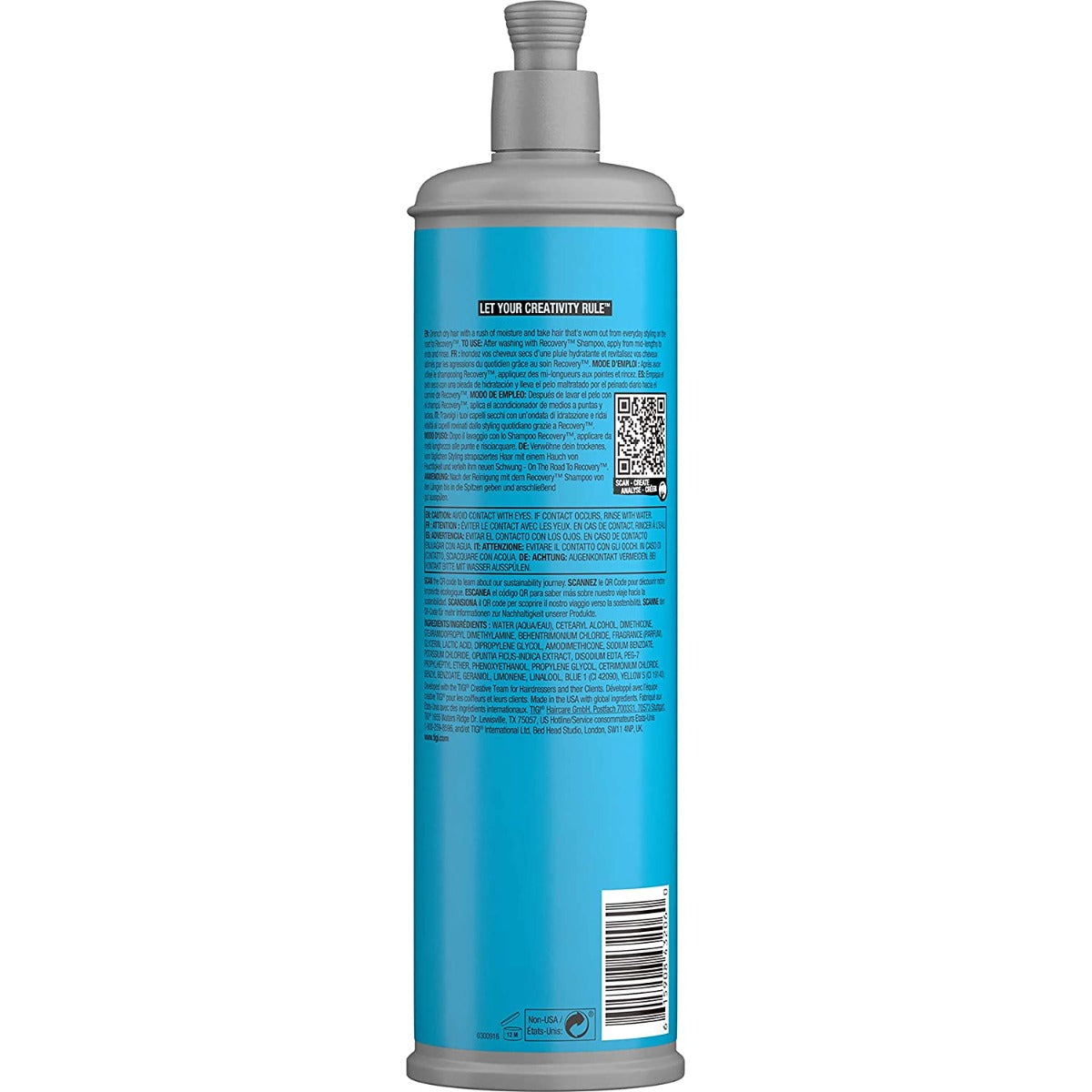 Balsam Tigi Bed Head Recovery 600ml