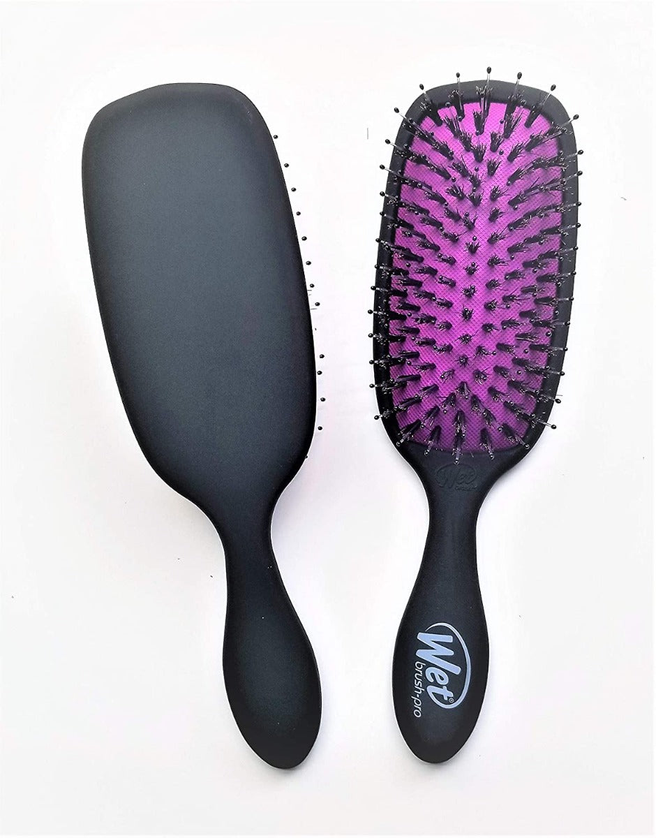 Perie de par Wet Brush Pro Shine Enhancer Negru