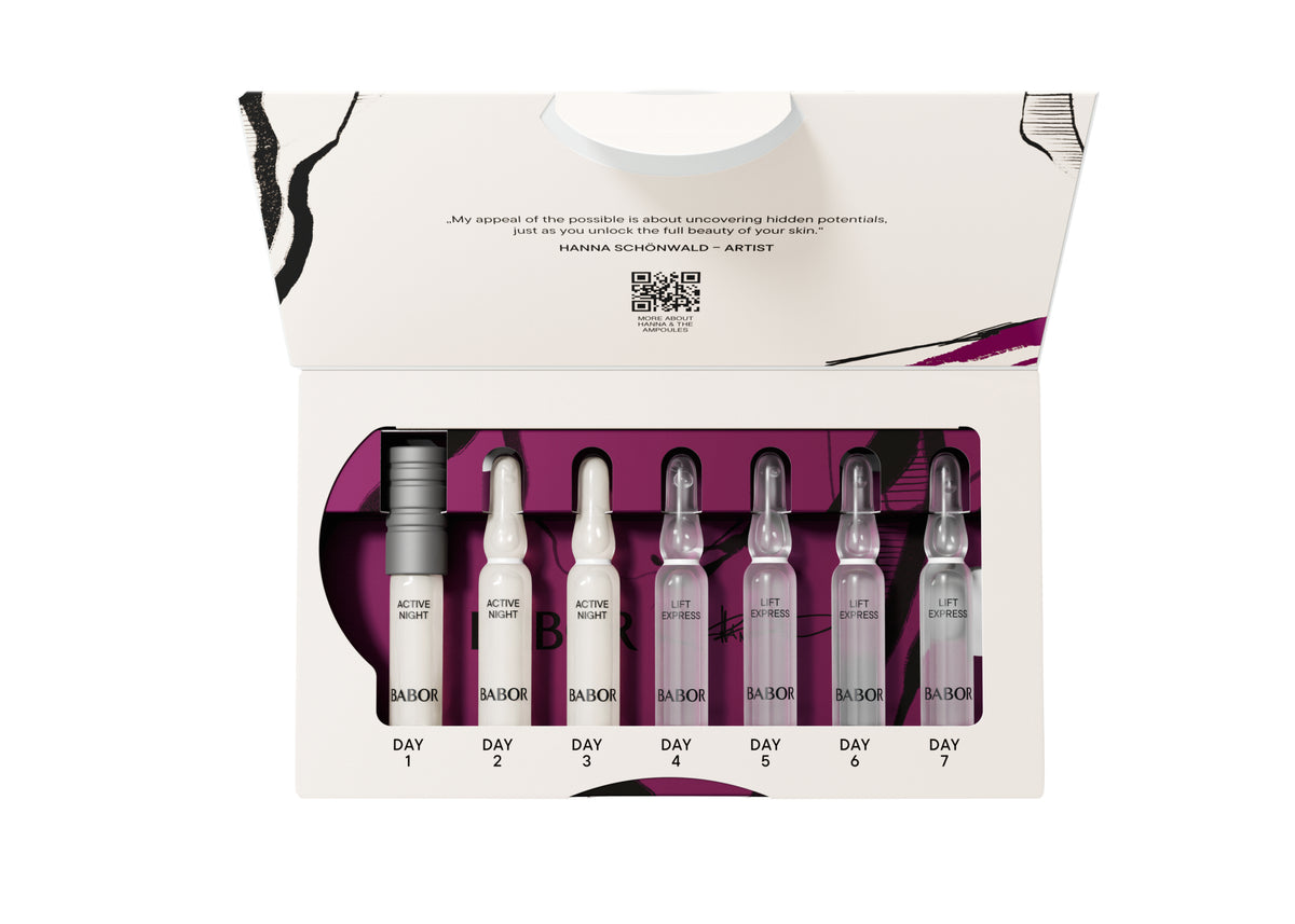 Set fiole Babor x Hanna Schonwald Overnight Lift Ceramide 7x2ml