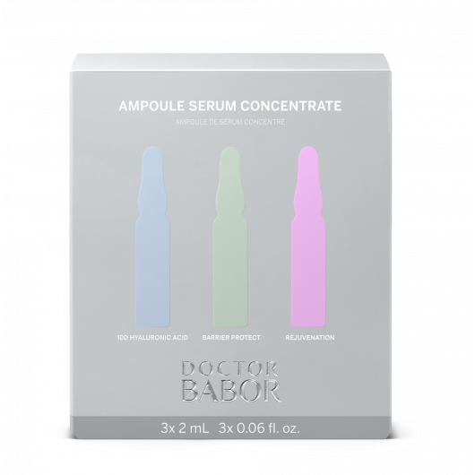 Fiole revitalizare ten Doctor Babor Hydration 10D Acid Hialuronic-Peptide-B3 3x2ml