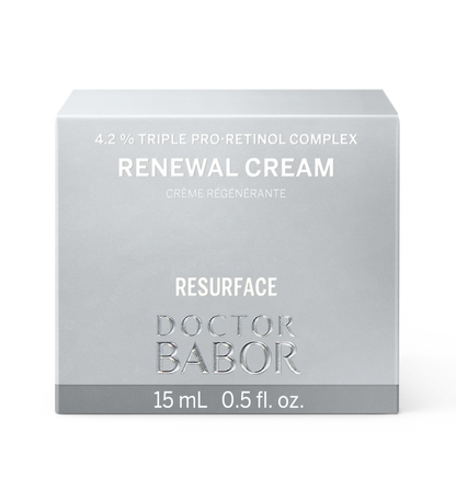 Crema de fata Doctor Babor Resurface Renewal Cream cu triplu pro-retinol antirid 15ml