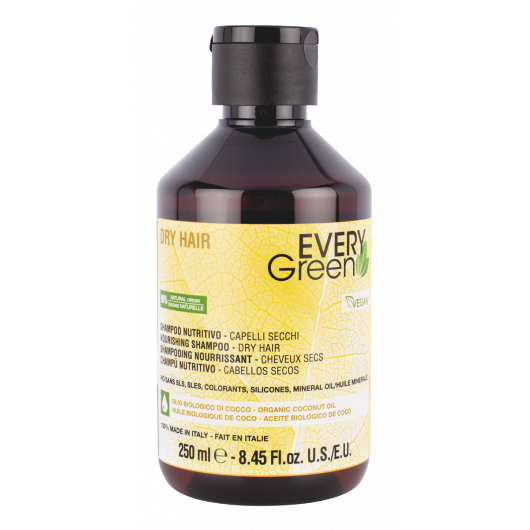 Sampon Every Green Nourishing pentru par uscat, 250ml