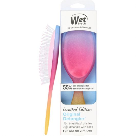Perie de par Wet Brush Original Electric Sky pentru descurcare Roz