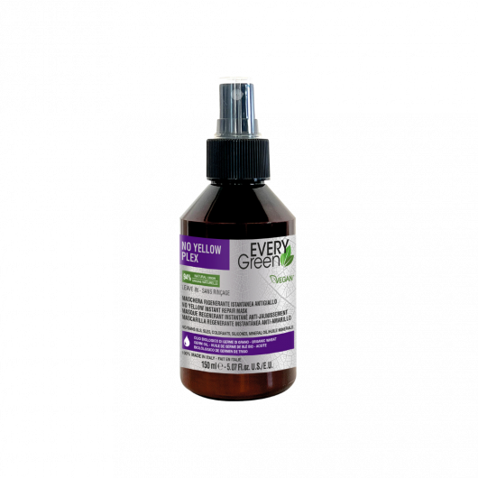 Spray de par Every Green No Yellow Plex, leave-in pentru par blond, 150ml
