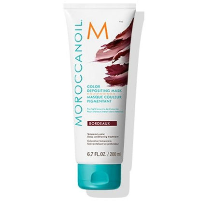 Masca de par nuantatoare Moroccanoil Bordeaux 200ml