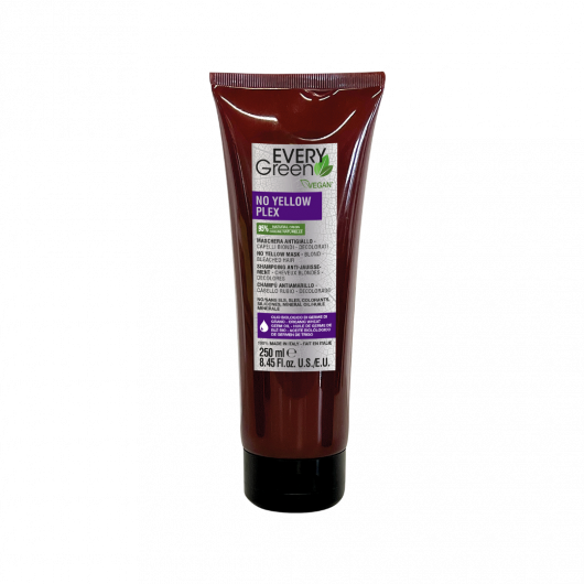 Masca de par Every Green No Yellow Plex pentru par blond, 250ml