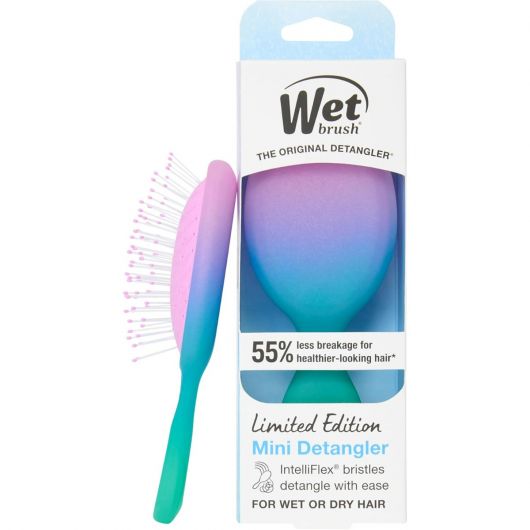 Perie de par Wet Brush Mini Original Electric Sky pentru descurcare Mov
