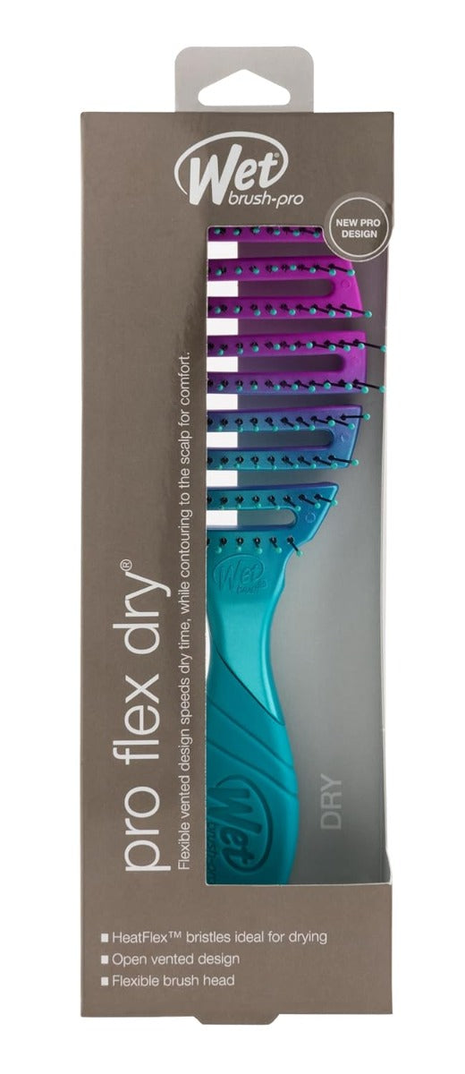 Perie de par Wet Brush Flex Dry Teal Ombre