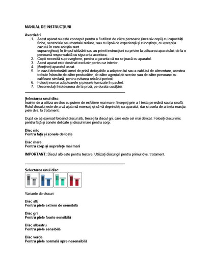 Set Discuri PMD Hand and Foot