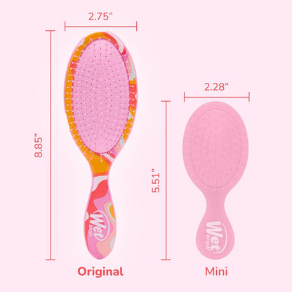 Perie de par Wet Brush Endless Summer pentru descurcare Ice Cream