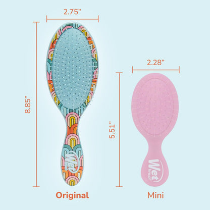 Perie de par Wet Brush Endless Summer pentru descurcare Rainbow
