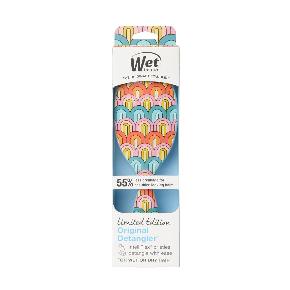 Perie de par Wet Brush Endless Summer pentru descurcare Rainbow